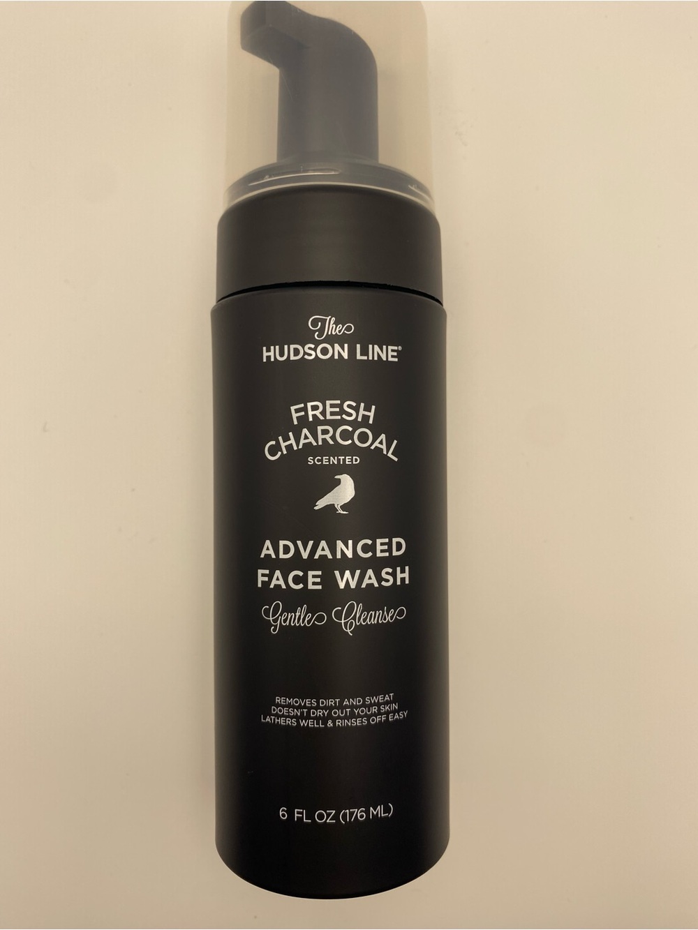 Hudson Line advanced face wash fresh charcoal gentle cleanser mens grooming